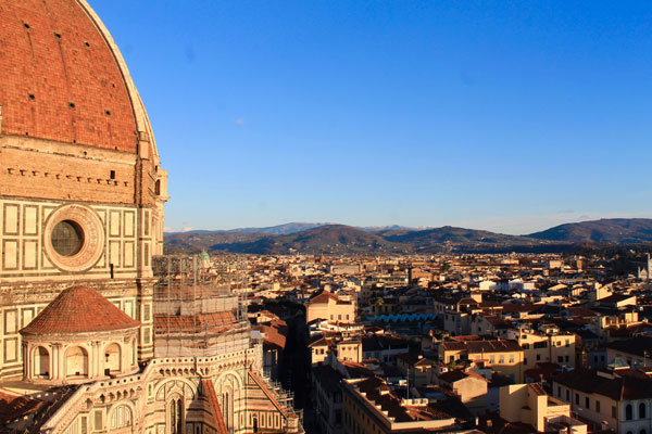 View from the Basilica of Santa Maria del Fiore - Florence, Italy