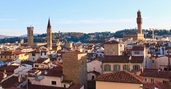 View from the Basilica of Santa Maria del Fiore - Florence, Italy