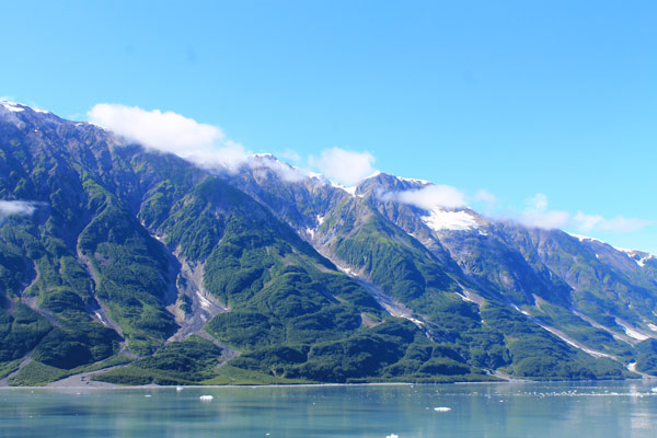 Alaskan Mountains to Hubbard Glacier, Image 4 - Alaska