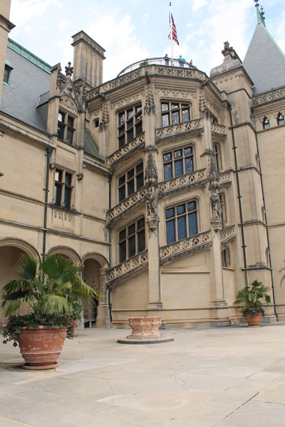 Biltmore Castle-From Courtyard, North Carolina