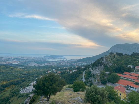 View from Klis Fortress, Image 4 - Croatia