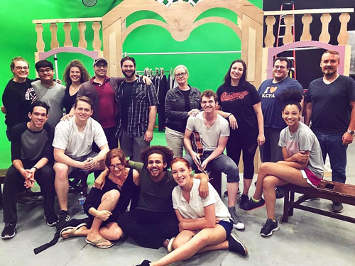 Cast & Crew of Much Ado About Nothing #2, Arkansas Shakespeare Festival, 2018