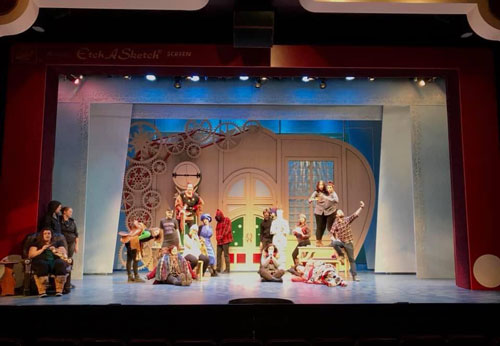 Crew for Elf, Barter Theatre, 2018