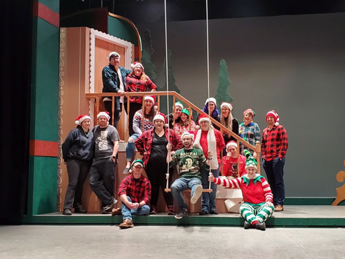 Crew for White Christmas, Barter Theatre, 2019