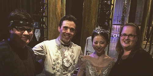 Backstage at the Houston Ballet, Sleeping Beauty