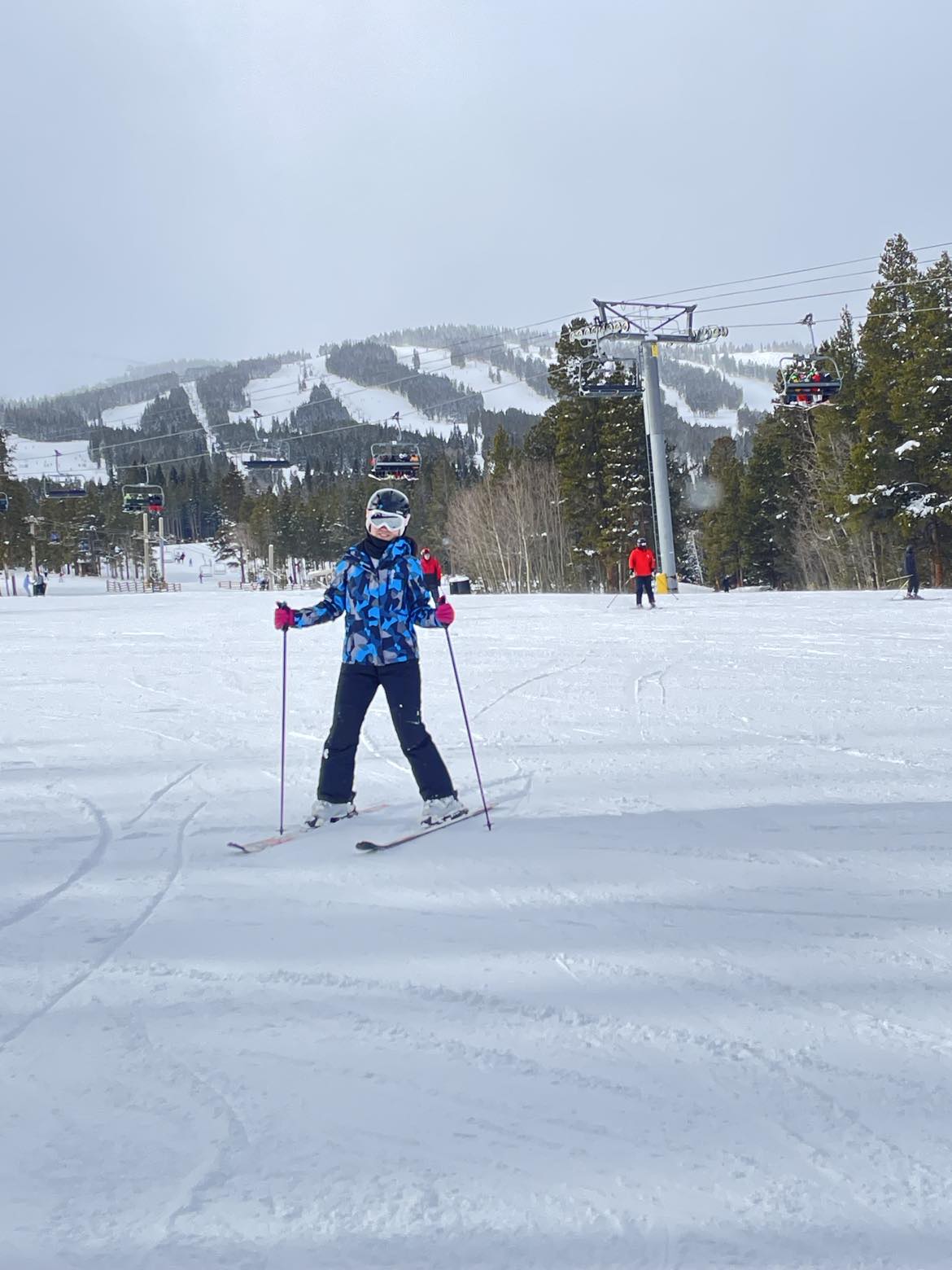 skiing at colorado