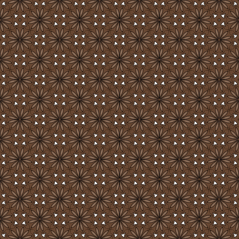 A dark flower pattern image