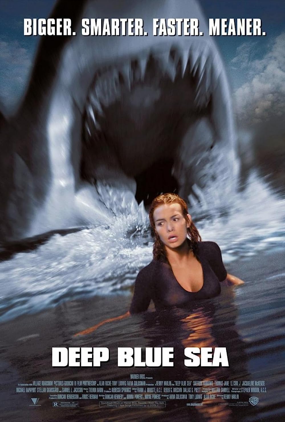 Deep Blue Sea movie cover