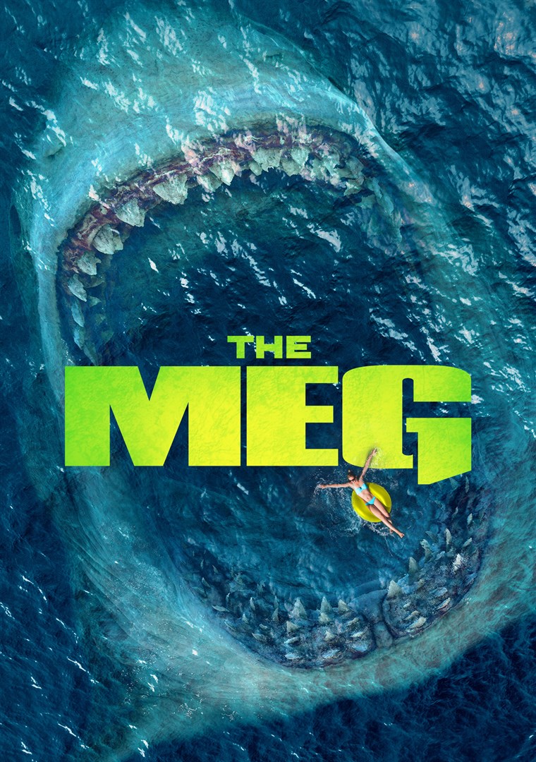 The Meg movie cover